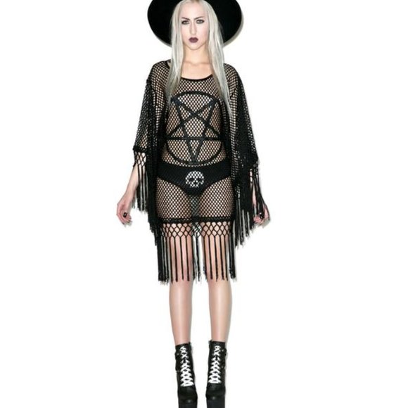 🆕Killstar "Omen" Kimono Dress - Picture 3 of 13